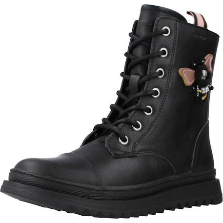 Botte fille synthétique gillyjaw Noir 4 - vertbaudet enfant 