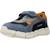 Basket garçon cuir bébé flexyper Bleu c0661+Bleu c4mf4 10 - vertbaudet enfant 