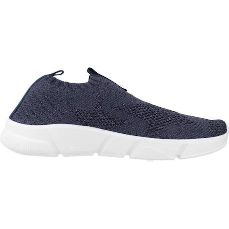 Basket fille modèle j aril girl Argent c1007+Bleu c4343 7 - vertbaudet enfant 