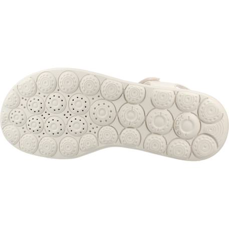 Sandales fille modèle j sandal puffypop Blanc+Blanc c0653+Rose 12 - vertbaudet enfant 