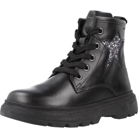 Bottines fille zippées b kiddartah Noir 4 - vertbaudet enfant 