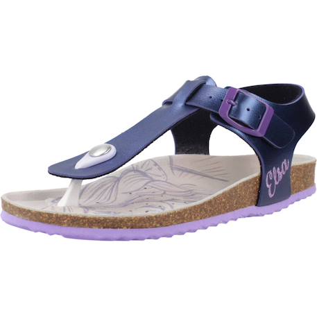 Sandales fille modèle j adriel girl Bleu 4 - vertbaudet enfant 