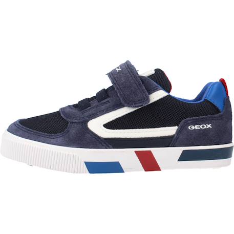 Basket garçon cuir bébé kilwi Bleu 2 - vertbaudet enfant 