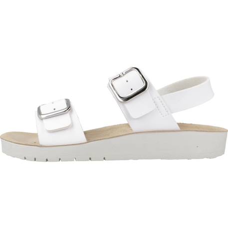 Sandales fille modèle j s.costarei g.d Blanc c1000 2 - vertbaudet enfant 