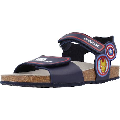 Sandales garçon modèle j ghita boy Bleu 4 - vertbaudet enfant 
