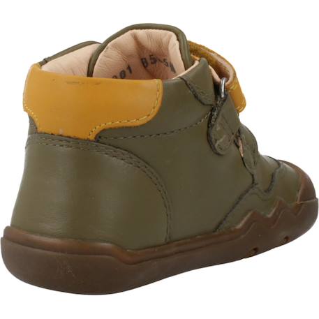 Baskets à scratchs garçon b steppieup Bleu+Vert 9 - vertbaudet enfant 