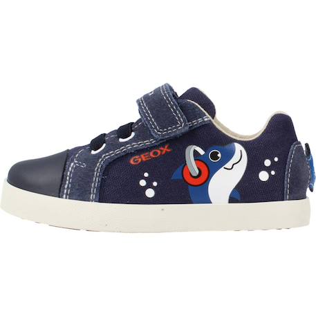 Basket garçon cuir bébé kilwi Bleu c4064 2 - vertbaudet enfant 