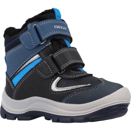 Botte garçon synthétique bébé flanfil Bleu+Noir 5 - vertbaudet enfant 