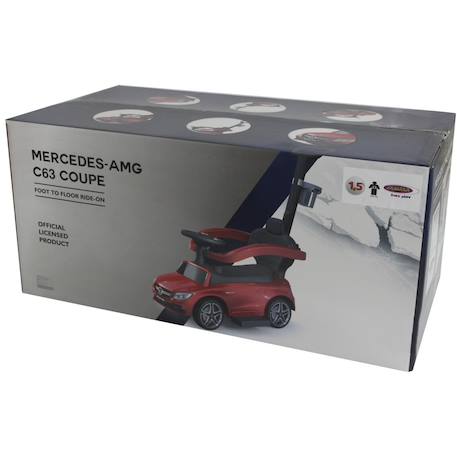 Porteur mercedes-benz amg c63 rouge 3en1 Rouge 2 - vertbaudet enfant 