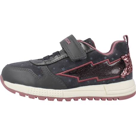 Basket fille cuir bébé alben Gris 2 - vertbaudet enfant 
