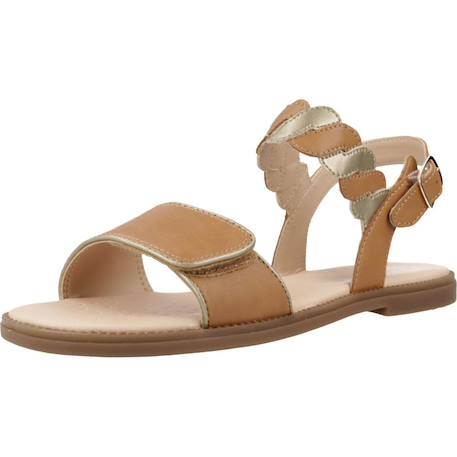 Sandales fille modèle j sandal karly girl Brun clair 4 - vertbaudet enfant 