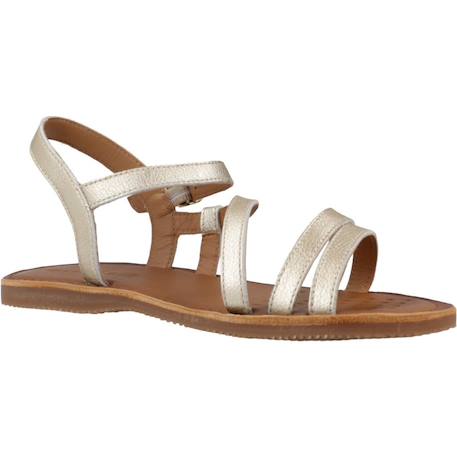 Sandales fille modèle j sandal eolie girl D´or+Rose 5 - vertbaudet enfant 