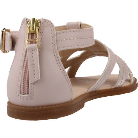 Sandales fille modèle j5535g Noir c9999+Rose c8172 9 - vertbaudet enfant 