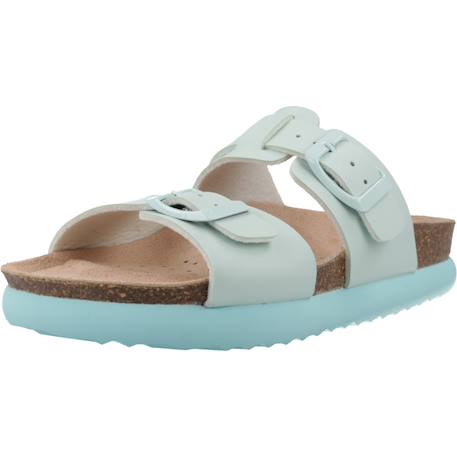 Sandales fille modèle j sandal bubblebow Bleu c3003+Violet c8020 4 - vertbaudet enfant 