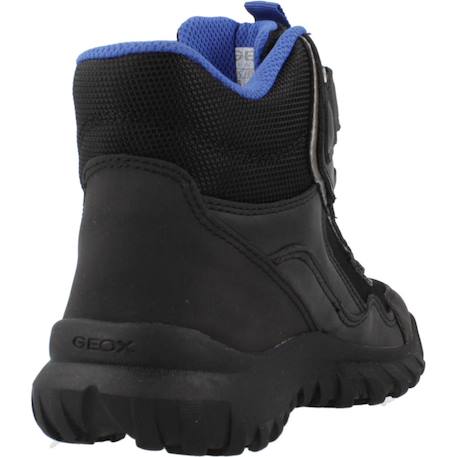 Botte garçon synthétique simbyos Bleu c4321+Noir c0005+Noir c0245 15 - vertbaudet enfant 