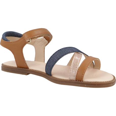 Sandale fille synthétique sandal karly Marron 5 - vertbaudet enfant 