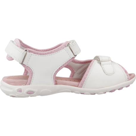 Sandales fille modèle j sandal whinberry g Blanc c0406 1 - vertbaudet enfant 