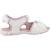 Sandales fille modèle j sandal whinberry g Blanc c0406 1 - vertbaudet enfant 