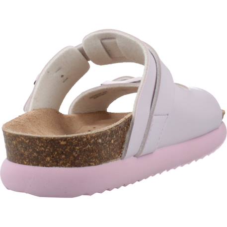 Sandales fille modèle j sandal bubblebow Bleu c3003+Violet c8020 9 - vertbaudet enfant 
