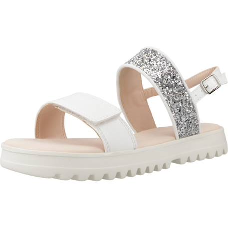 Sandale fille synthétique sandal coralie Blanc c1z1n 4 - vertbaudet enfant 