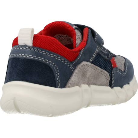 Basket garçon cuir bébé flexyper Bleu c0661+Bleu c4mf4 3 - vertbaudet enfant 