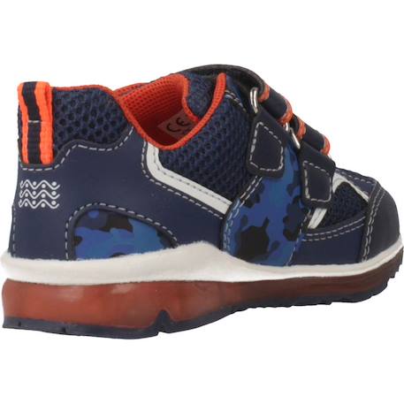 Basket garçon modèle b9284a Bleu c0820+Bleu c4344 3 - vertbaudet enfant 
