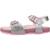 Sandales à brides Argent rose+Gris+Rose c0514 8 - vertbaudet enfant 