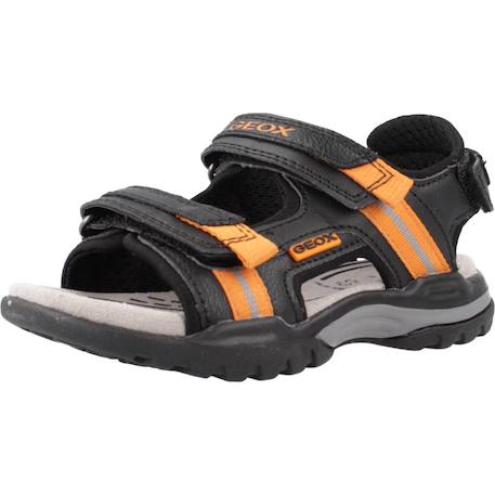 Sandale garçon synthétique borealis Noir 4 - vertbaudet enfant 
