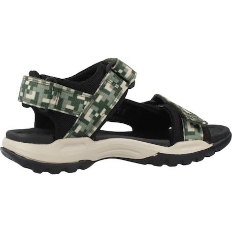 Sandales garçon modèle j borealis b Noir c0054+Vert c0450+Vert cf4a3 7 - vertbaudet enfant 