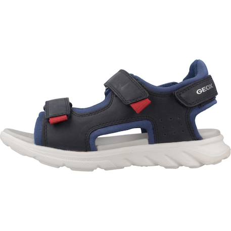 Sandales garçon modèle j sandal airadyum bo Bleu cf44m+Vert c0914 2 - vertbaudet enfant 
