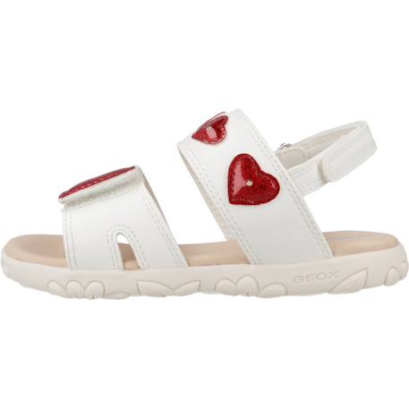 Sandales fille modèle j sandal haiti girl Blanc 2 - vertbaudet enfant 