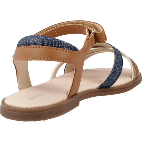 Sandale fille synthétique sandal karly Marron 3 - vertbaudet enfant 