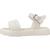 Sandales fille modèle j sandal kodette gir Blanc c1058+Noir c9999 2 - vertbaudet enfant 