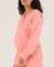 Sweat hoodie de grossesse et d'allaitement coconut Abricot+Lila+Vanille 2 - vertbaudet enfant 