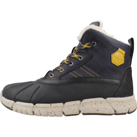 Botte garçon cuir flexyper Bleu 2 - vertbaudet enfant 