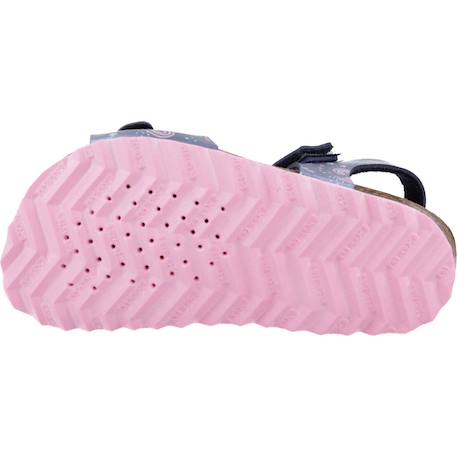Sandales fille modèle b sandal chalki girl Bleu c0694+Bleu cf48t 12 - vertbaudet enfant 