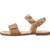 Sandales fille modèle j sandal karly girl Brun clair 2 - vertbaudet enfant 