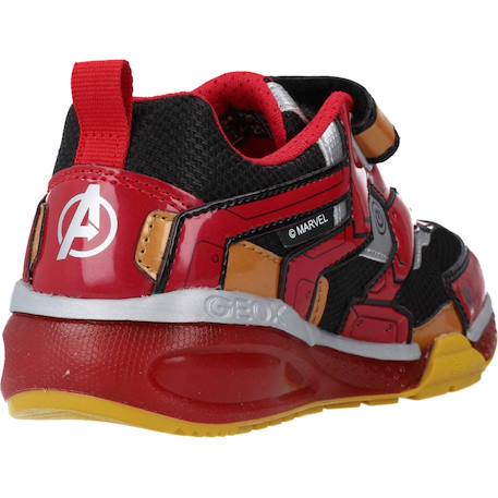 Basket garçon synthétique bayonyc Rouge 3 - vertbaudet enfant 