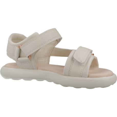 Sandales fille modèle j sandal puffypop gi Beige c1058+Rose c8014 5 - vertbaudet enfant 