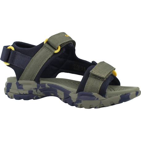 Sandales garçon modèle j borealis b Noir c0054+Vert c0450+Vert cf4a3 17 - vertbaudet enfant 