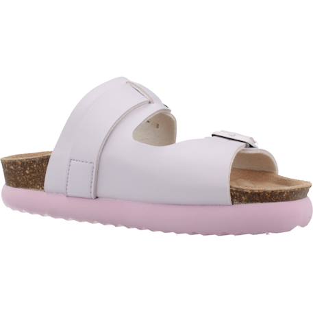 Sandales fille modèle j sandal bubblebow Bleu c3003+Violet c8020 11 - vertbaudet enfant 