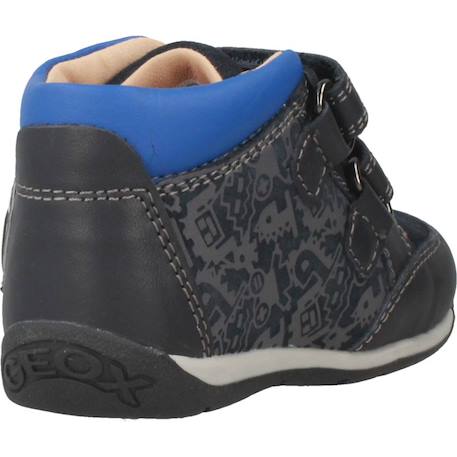 Bottes garçon modèle b each boy Bleu+Gris 3 - vertbaudet enfant 