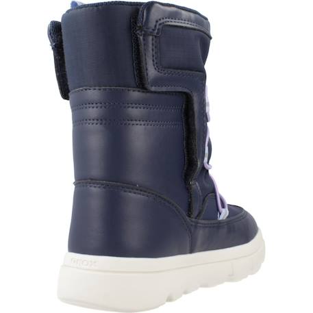 Botte fille synthétique willaboom Bleu+Bordeaux 3 - vertbaudet enfant 