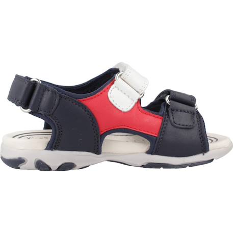 Sandales garçon en textile respirantes et légères Bleu c0735+Bleu c4002 1 - vertbaudet enfant 