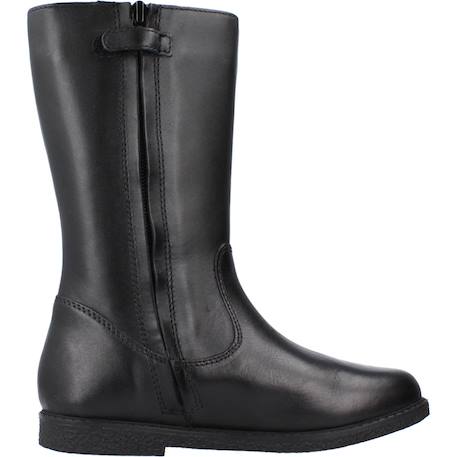 Botte fille cuir bébé shawntel Noir 1 - vertbaudet enfant 