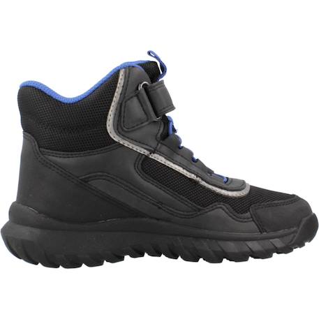 Botte garçon synthétique simbyos Bleu c4321+Noir c0005+Noir c0245 13 - vertbaudet enfant 