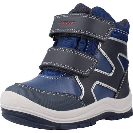 Botte garçon synthétique bébé flanfil Bleu+Gris 4 - vertbaudet enfant 