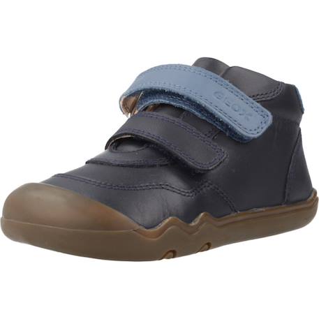 Baskets à scratchs garçon b steppieup Bleu+Vert 4 - vertbaudet enfant 