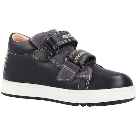Basket garçon modèle 139938 Bleu c4075+Noir c0054 11 - vertbaudet enfant 