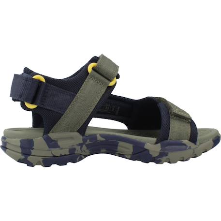 Sandales garçon modèle j borealis b Noir c0054+Vert c0450+Vert cf4a3 13 - vertbaudet enfant 